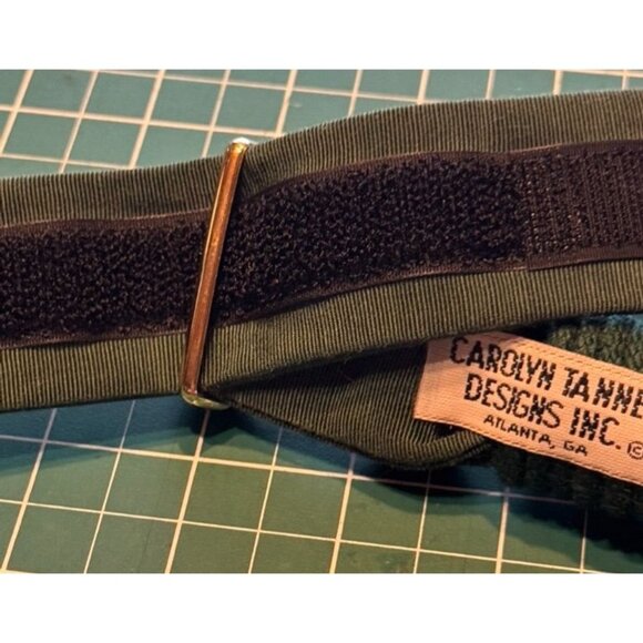 Carolyn Tanner Designs Multicolor Beaded Braided Elastic Belt - Picture 3 of 6